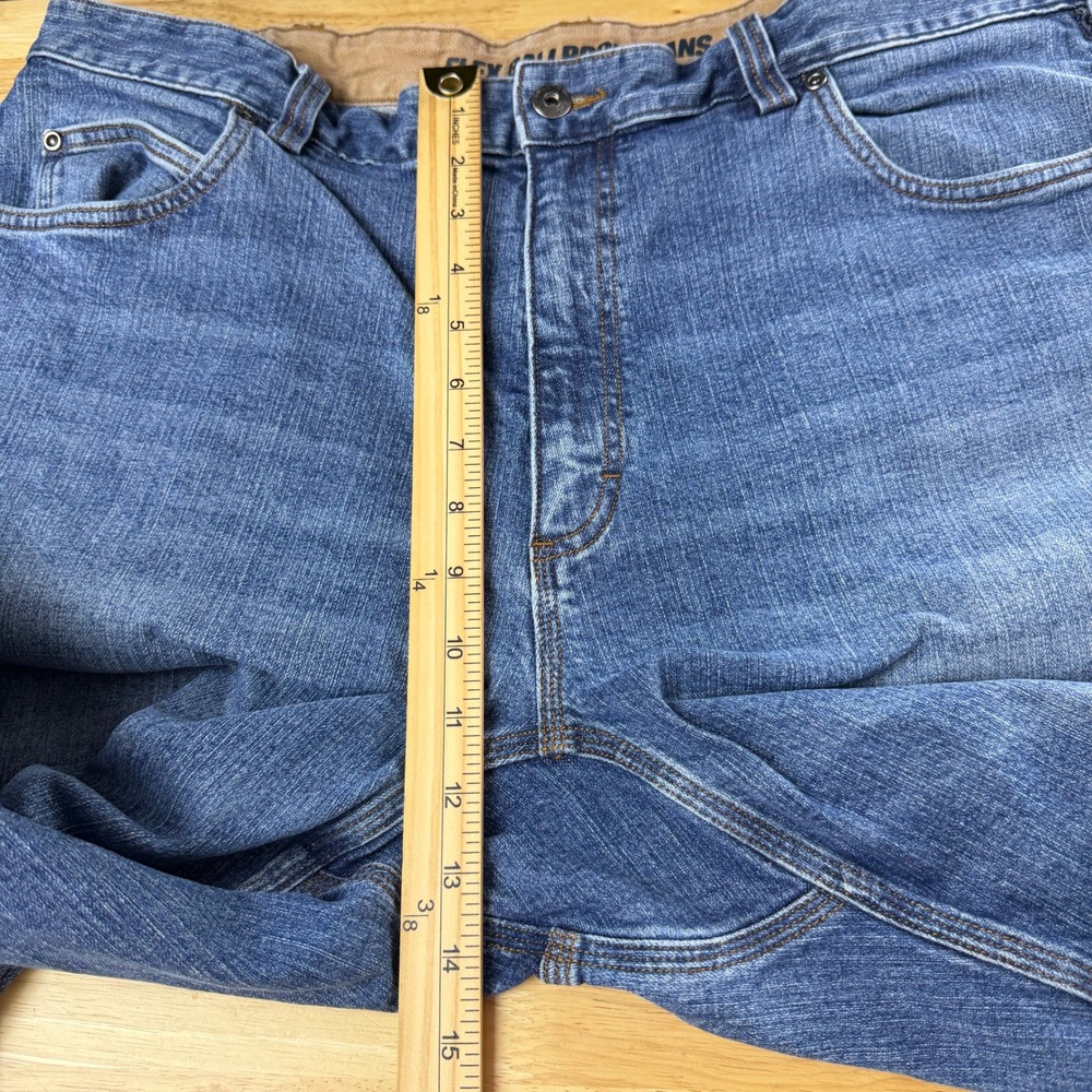 (LOT OF 2) Duluth Trading Co FLEX BALLROOM Jeans Mens 40x32 Blue Relaxed Fit - Picture 10 of 16